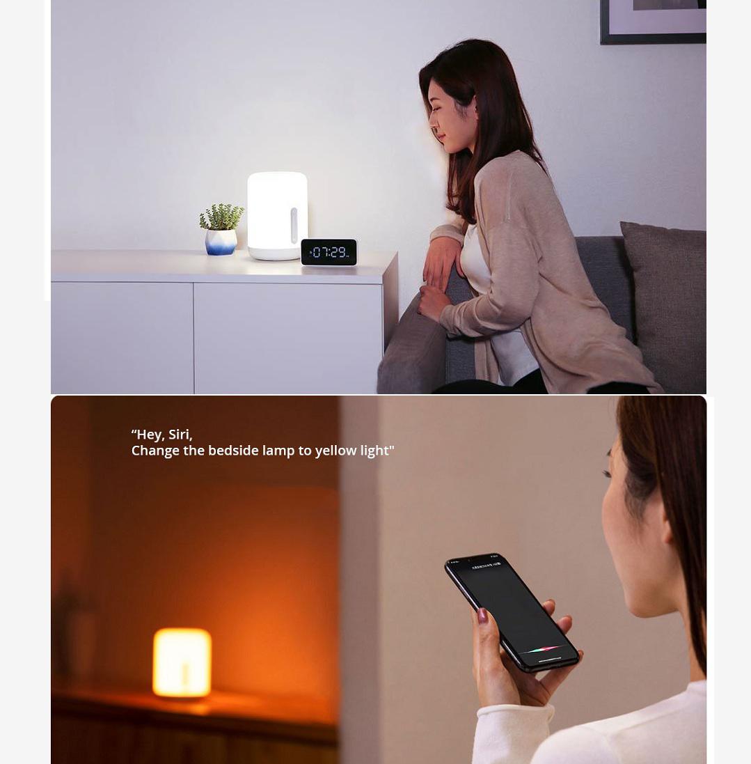 Лампа прикроватная Xiaomi MiJia Bedside Lamp V2 (MJCTD02YL) Казахстан