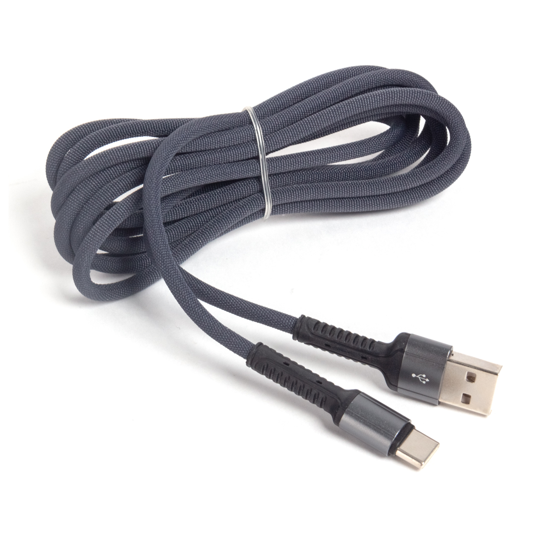 Кабель LDNIO LS64 Fast Charge USB-Type C Grey 2.0 m (40646): Фото 2