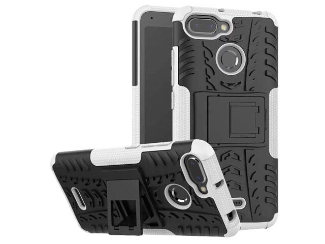 Фото Чехол Yotrix Shockproof case для Xiaomi Redmi 6 (белый, пластиковый)