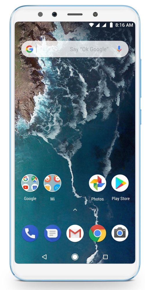 Фотография Смартфон Xiaomi Mi A2 64Gb Blue