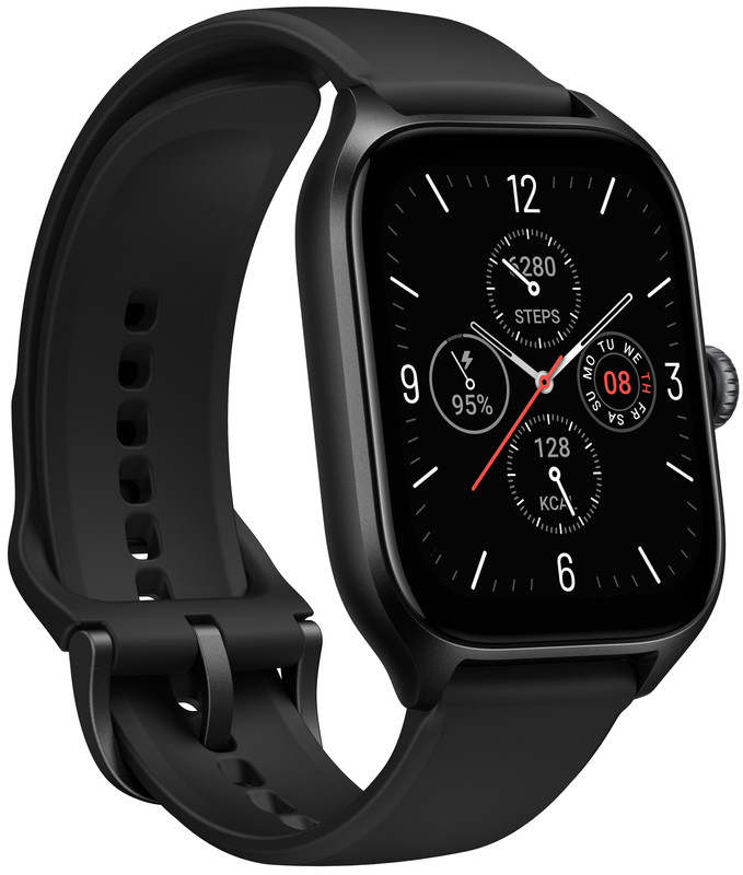 Картинка Умные часы Xiaomi Amazfit GTS 4 Black (A2168)