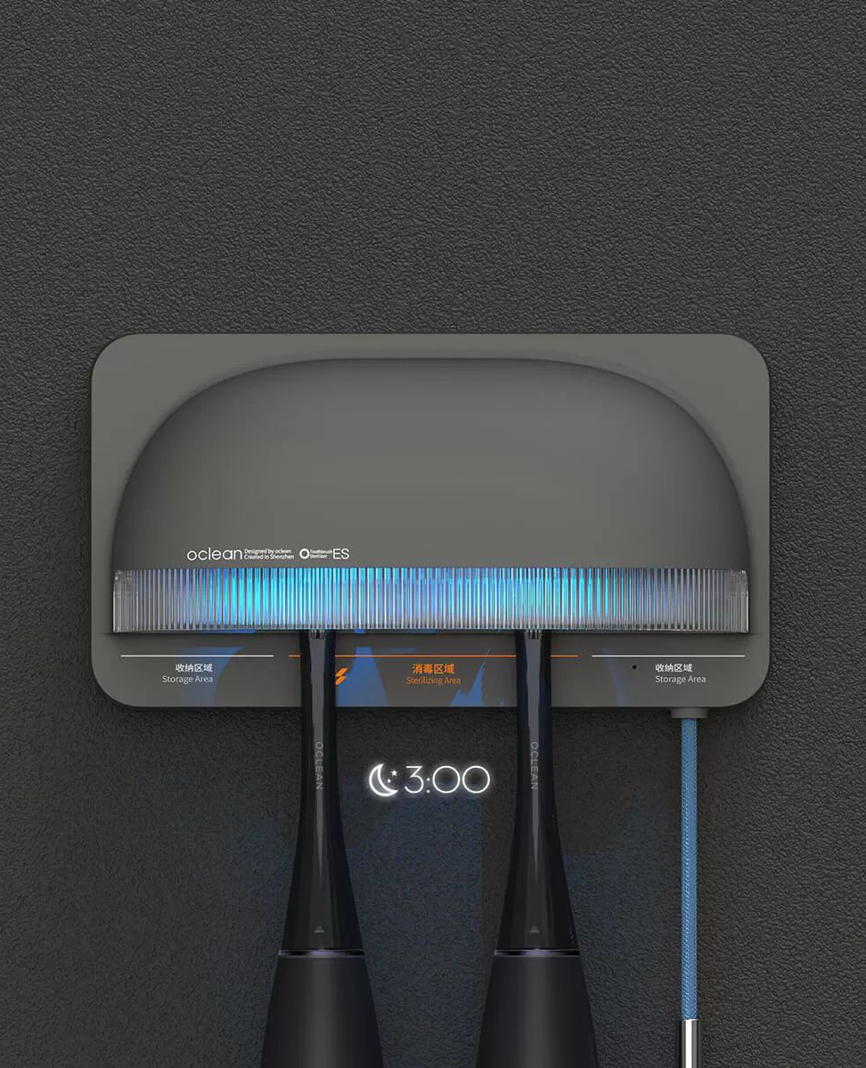 Стерилизатор для зубных щеток Xiaomi Oclean S1 Grey: Фото 2