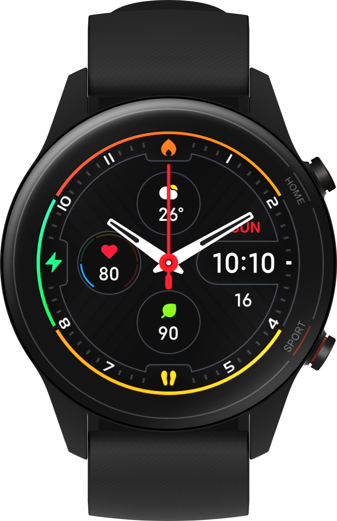 Фото Умные часы Xiaomi Mi Watch Black (XMWTCL02)