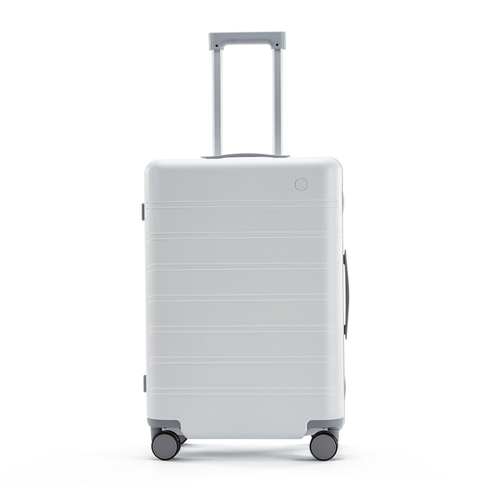 Чемодан Xiaomi NinetyGo Manhattan Frame Luggage-Zipper 24" White (MFL24wht): Фото 1