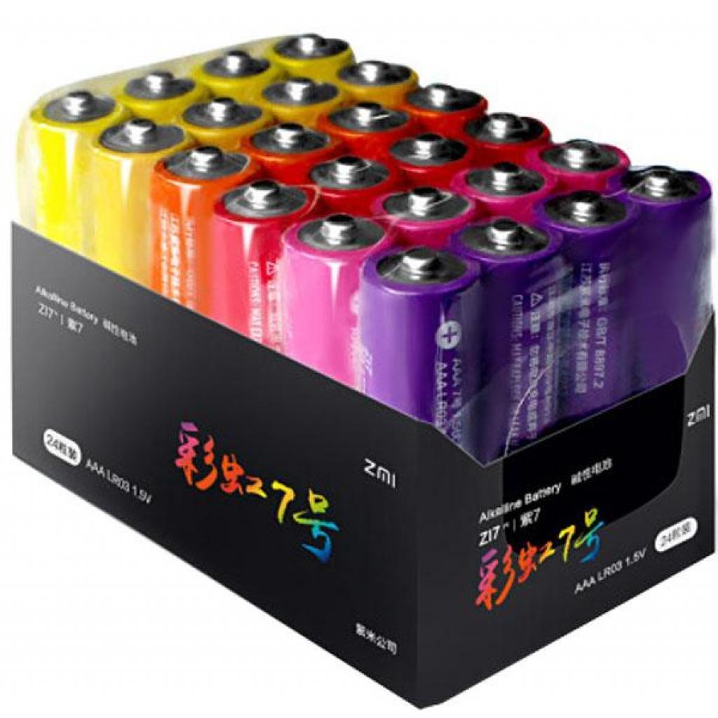Батарейки ZMI Rainbow AAA batteries 24 шт: Фото 1