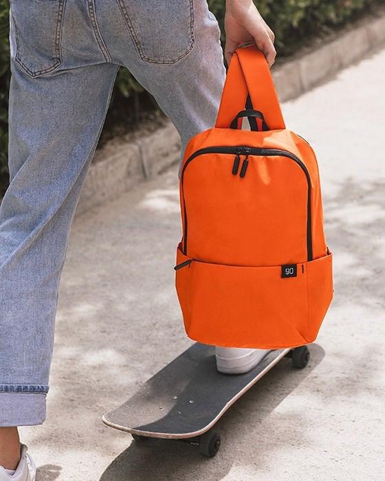 Фотография Рюкзак Xiaomi NINETYGO Tiny Lightweight Casual Backpack Orange