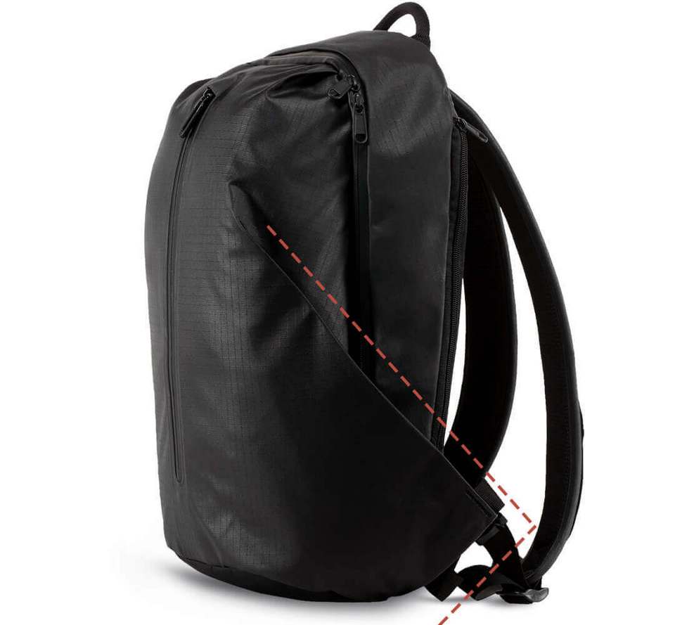 Рюкзак Xiaomi All Weather Functional Backpack Black: Фото 4