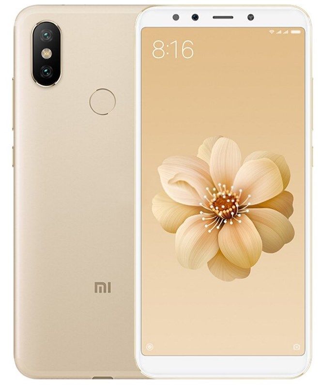 Фото Смартфон Xiaomi Mi A2 64Gb Gold