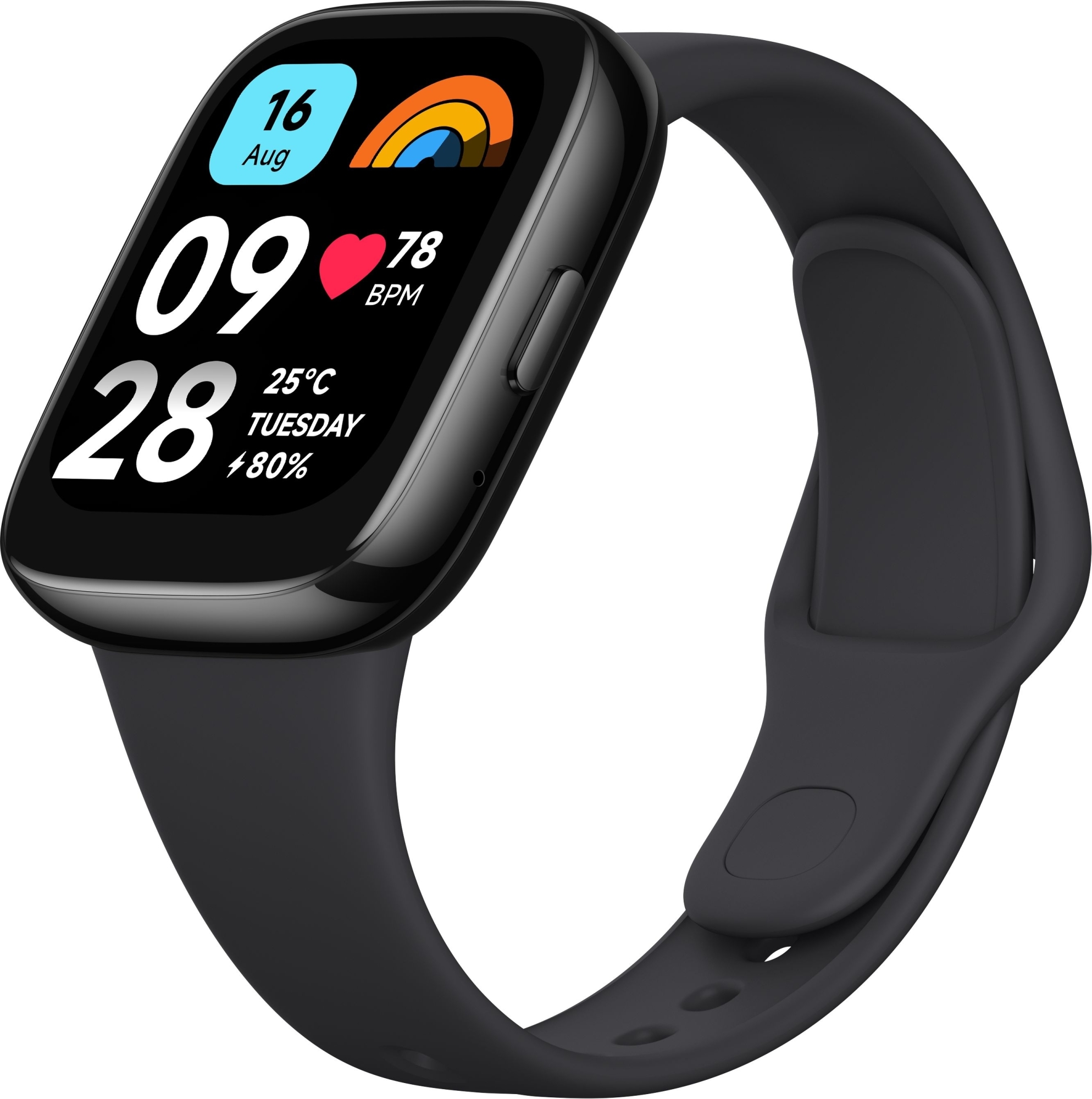 Цена Умные часы Xiaomi Redmi Watch 3 Active Black