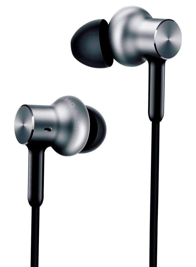 Фото Наушники Xiaomi Mi In-Ear Headphones Pro HD Silver