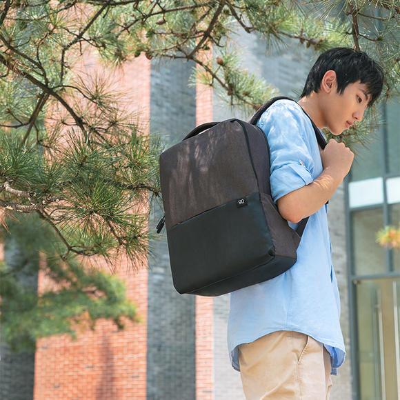 Рюкзак Xiaomi NinetyGo Light Business Commuting Backpack Dark Grey: Фото 7
