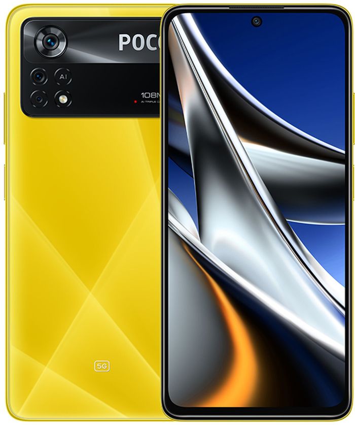 Фото Смартфон Xiaomi Poco X4 Pro 5G 8/256Gb Yellow