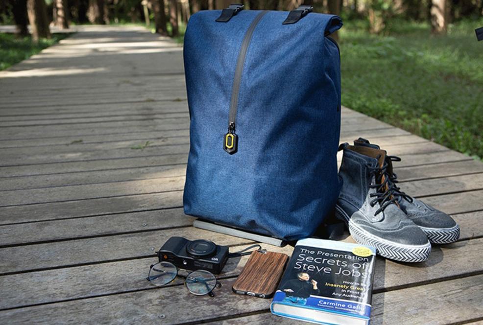 Рюкзак Xiaomi NINETYGO Outdoor Leisure Backpack Blue: Фото 4