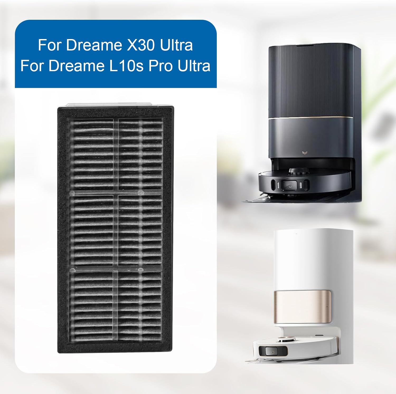 Картинка Фильтр для робота-пылесоса Dreame L10s Pro Ultra, X30 Ultra, L30 Pro ULtra