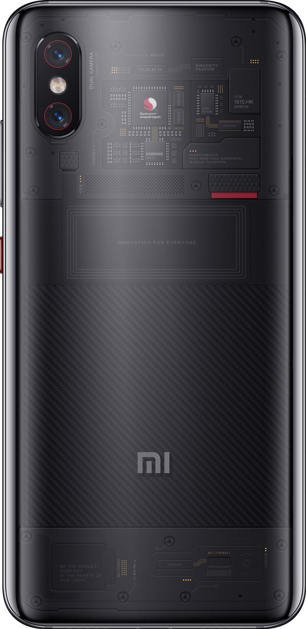 Смартфон Xiaomi Mi 8 Pro 128Gb Transparent Black: Фото 3