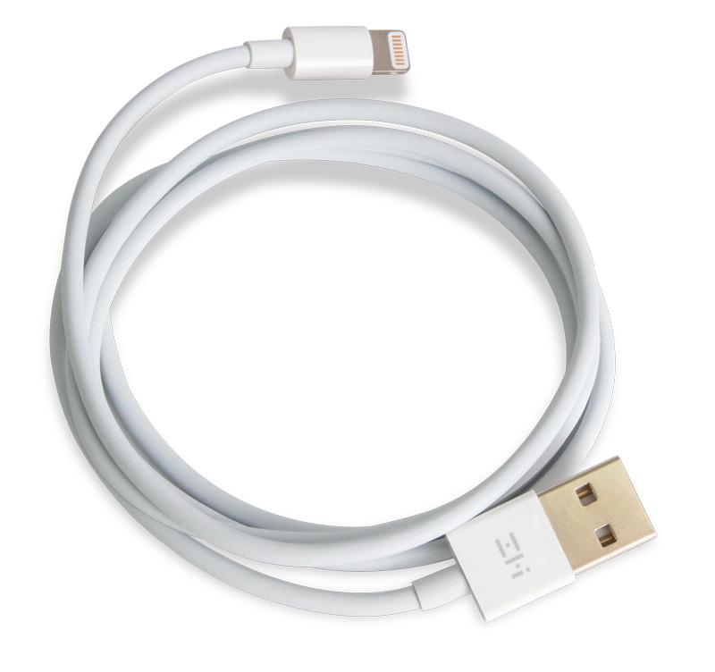 Кабель USB-Lightning ZMI AL813 White 1.0 m: Фото 1