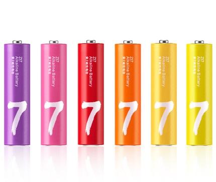 Батарейки ZMI Rainbow AAA batteries 24 шт: Фото 3