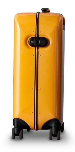 Фотография Чемодан Xiaomi 90FUN Aluminum Smart Unlock Suitcase 20'' Medium Yellow