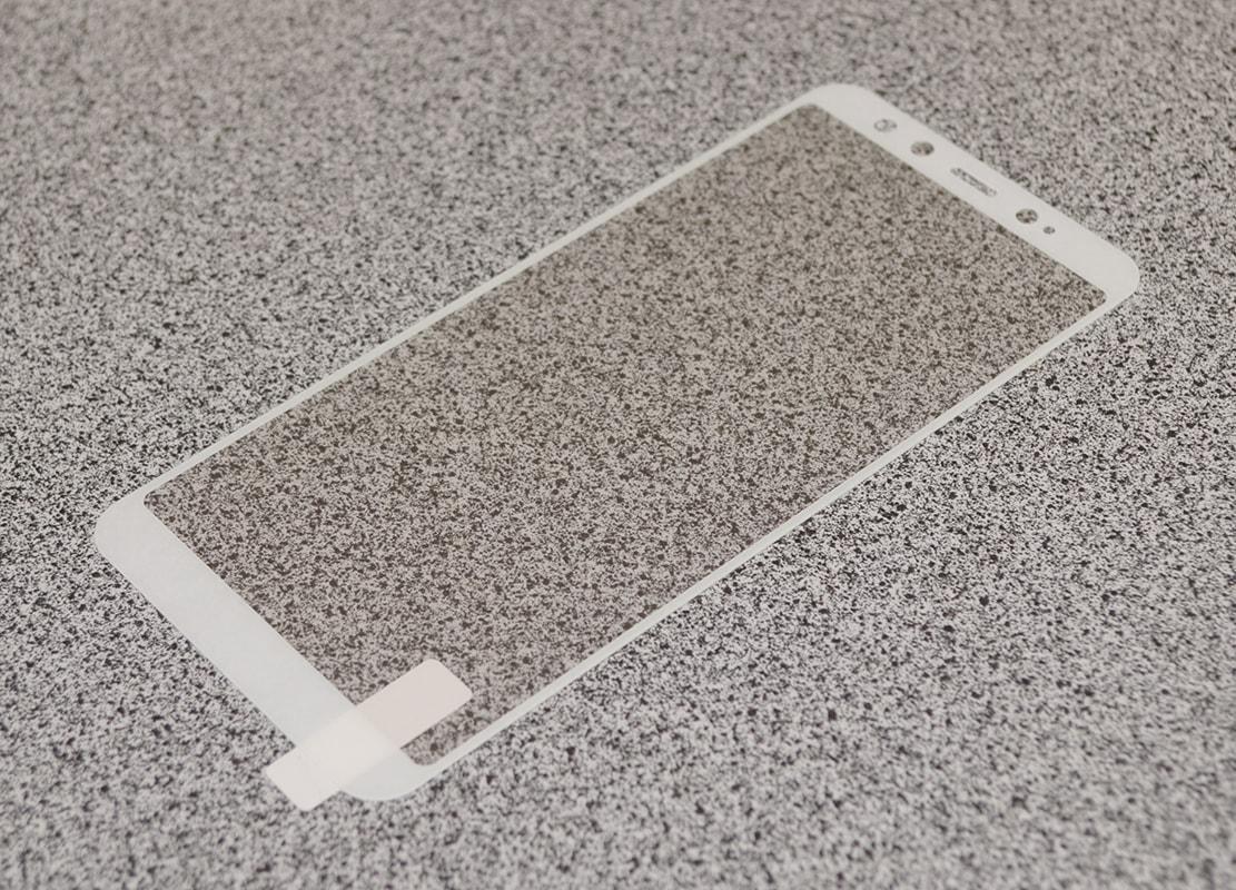 Защитное стекло 5D Glass Protector для Xiaomi Mi A2 (белое): Фото 2