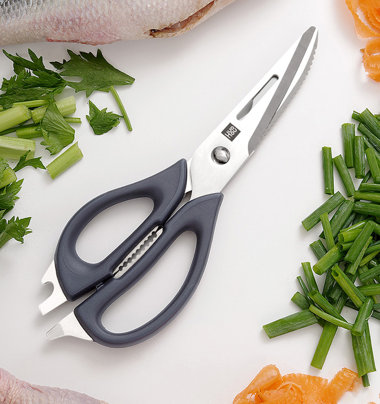 Кухонные ножницы Xiaomi Huo Hou Multifunction Kitchen Scissors (HU0062): Фото 4