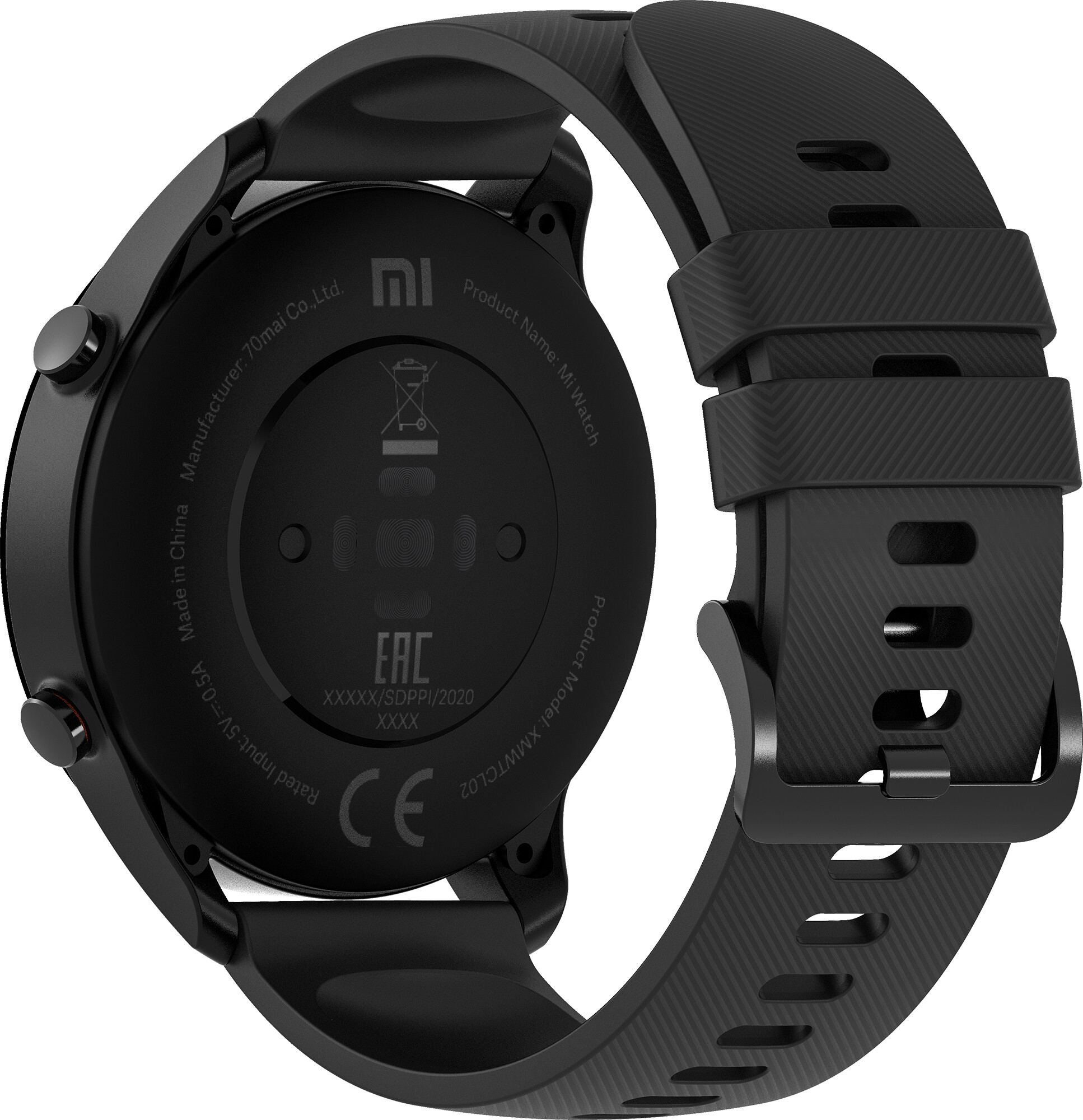 Умные часы Xiaomi Mi Watch Black (XMWTCL02): Фото 5