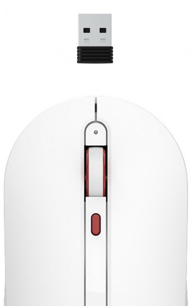 Фотография Беспроводная мышь Xiaomi MIIIW Wireless Office Mouse White