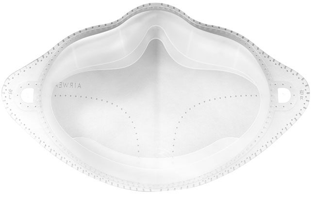 Сменный фильтр для маски Xiaomi MiJia AirWear (белый): Фото 2