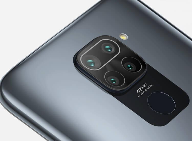 Камеры смартфона Redmi Note 9 Onyx Black