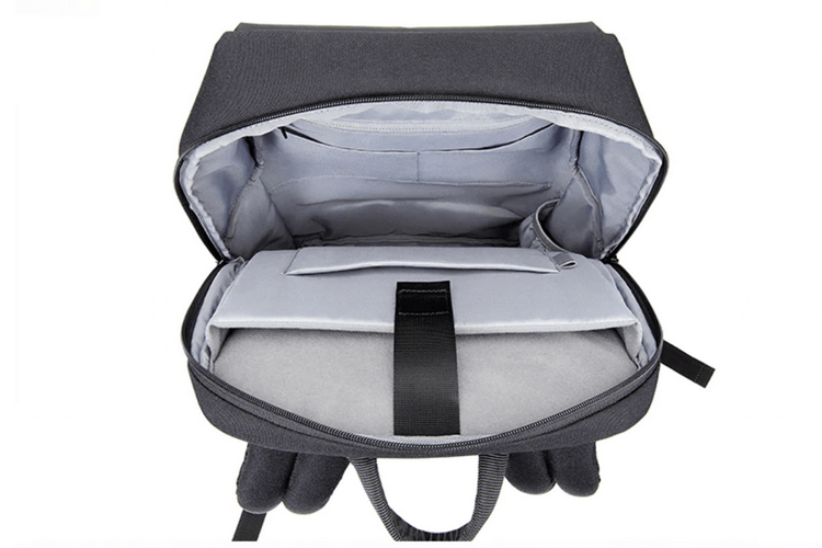 Внутренний отсек рюкзака Ninetygo Urban Commuting с отделениями для ноутбука 15,6 дюймов и планшета