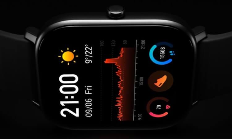 Дисплей часов Xiaomi Amazfit GTS