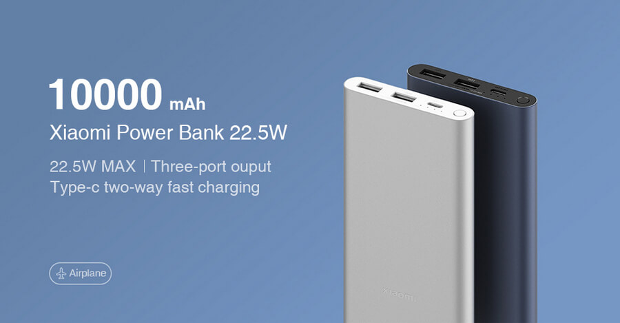 Power Bank Xiaomi Mi 10000 mAh 22.5W (BHR5884GL)