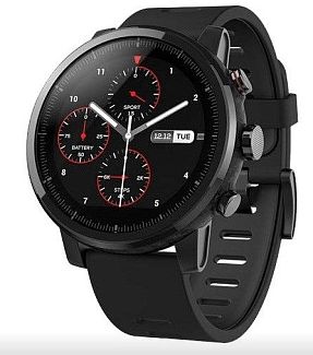 Умные часы Xiaomi Amazfit Stratos Sport Smartwatch Black