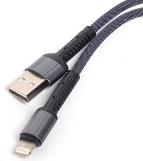 Кабель LDNIO LS64 Fast Charge USB-Lightning Grey 2.0 m (40647)