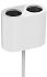 Фото Адаптер RoidMi 1 to 2 charger car adapter White