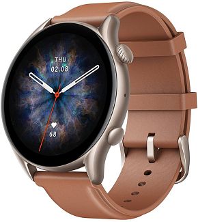 Умные часы Xiaomi Amazfit GTR 3 Pro Brown Leather (A2040)