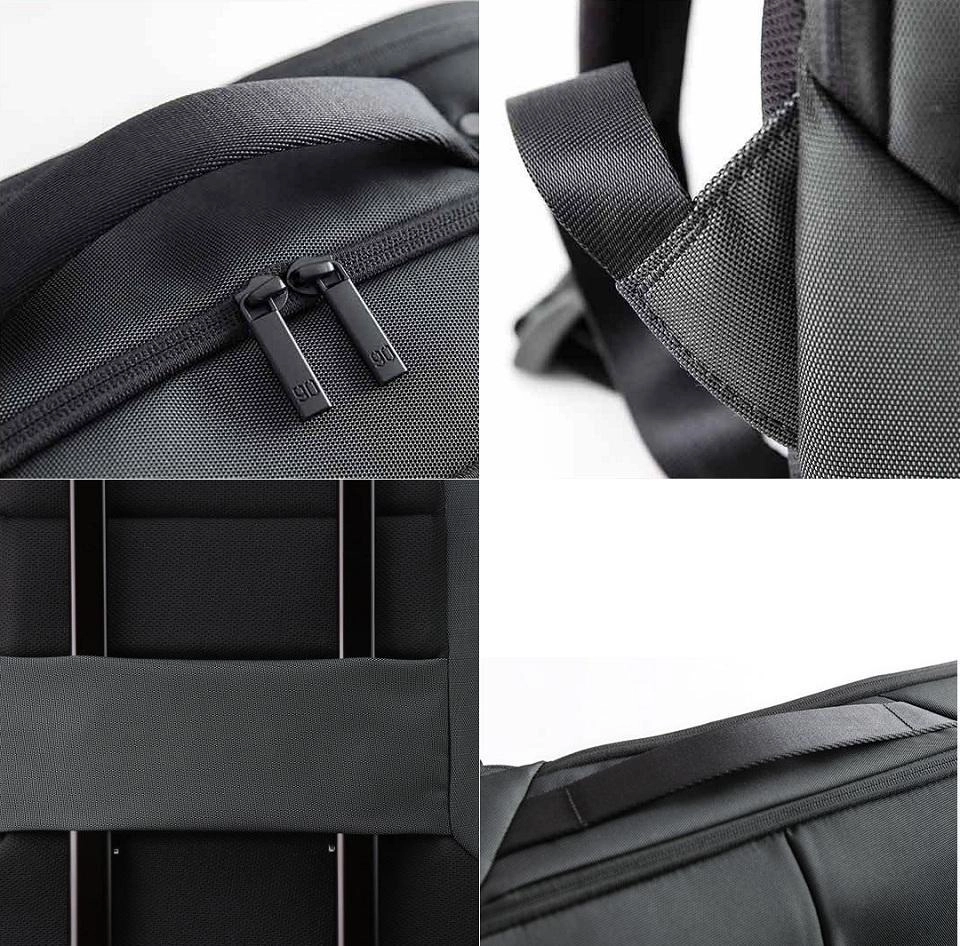 Рюкзак Xiaomi 90Points Multitasker Business Travel Backpack Black: Фото 8