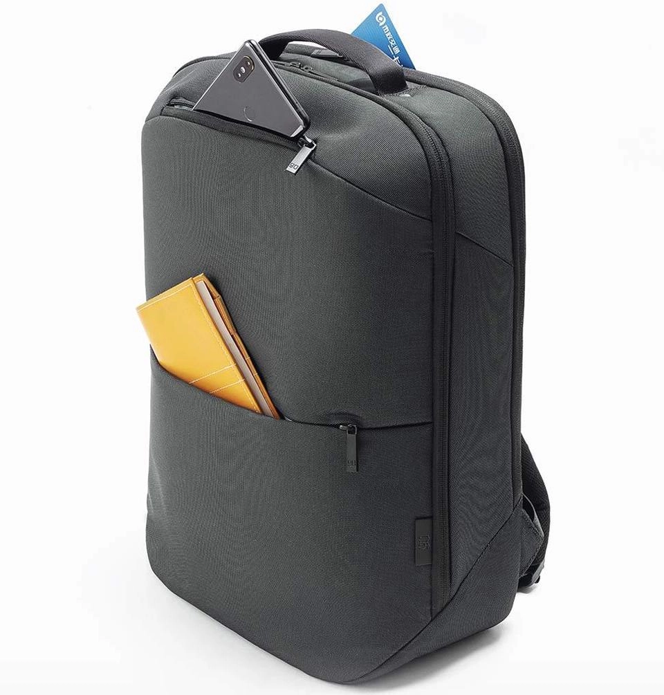 Рюкзак Xiaomi 90Points Multitasker Business Travel Backpack Black: Фото 6
