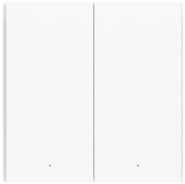 Фото Выключатель Xiaomi Aqara Smart Wall Switch H1 Double Rocker (WS-EUK02)