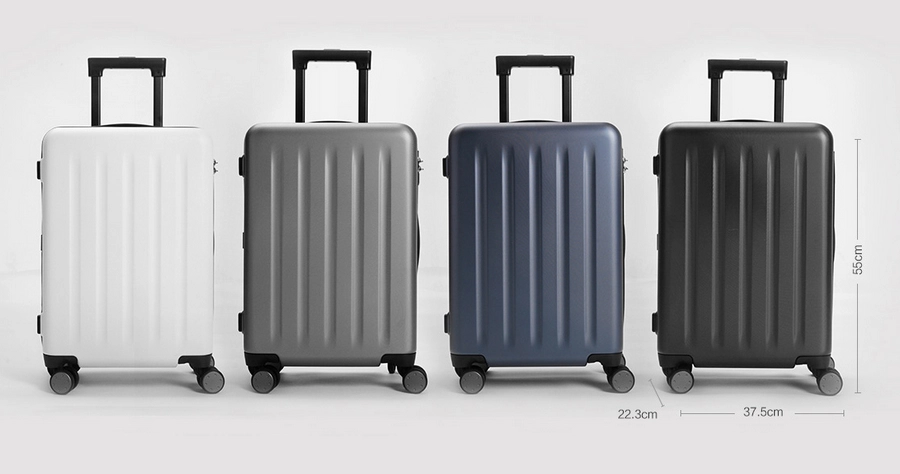 Чемодан Xiaomi 90FUN PC Luggage 20'' Starry Grey: Фото 6