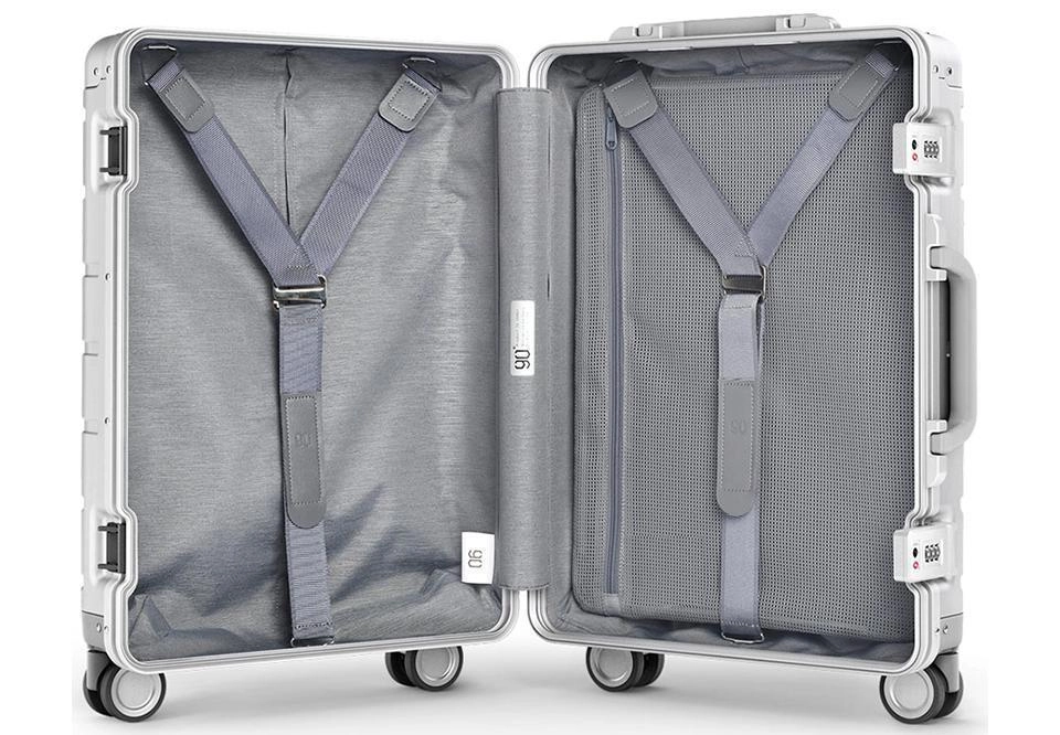 Купить Чемодан Xiaomi MiJia Metal Suitcase 20" Silver