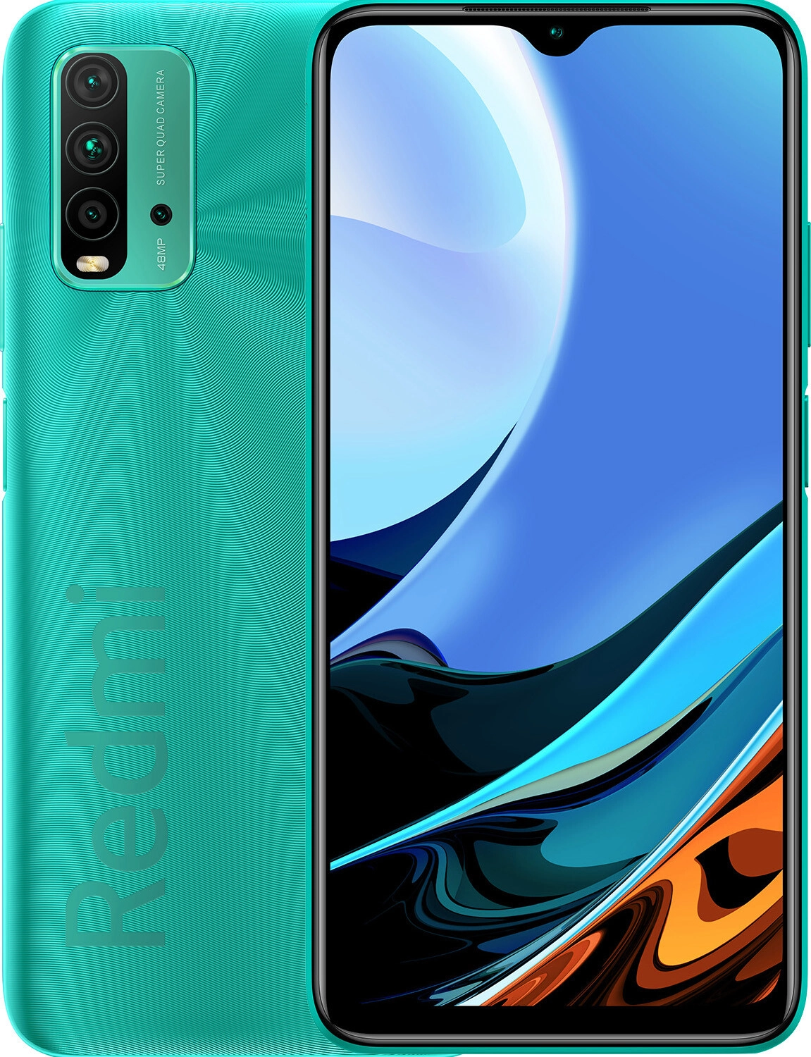 Фото Смартфон Xiaomi Redmi 9T 4/128Gb Ocean Green