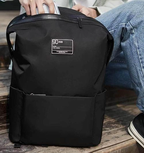Рюкзак Xiaomi Lecturer Leisure Backpack Black: Фото 3
