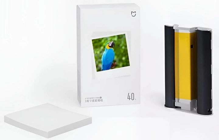 Фотография Бумага для фотопринтера Xiaomi Instant Photo Paper 3" (40шт)