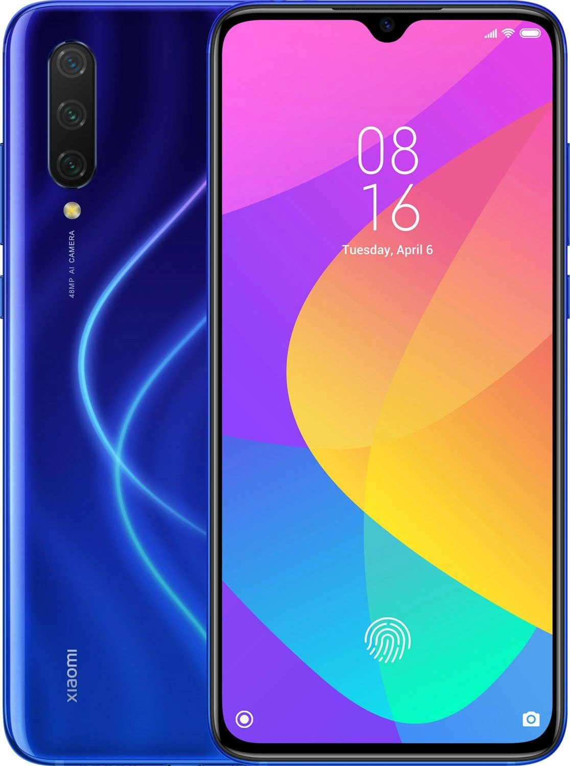 Фото Смартфон Xiaomi Mi 9 Lite 6/64Gb Aurora Blue