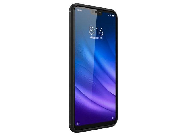 Фотография Чехол Yotrix Rugged Armor для Xiaomi Mi 8 lite (черный, гелевый)