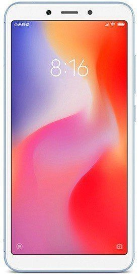 Фотография Смартфон Xiaomi Redmi 6 4+64Gb Blue