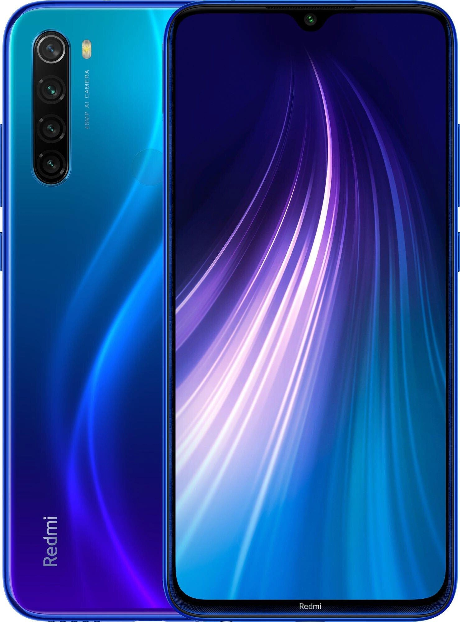 Фото Смартфон Xiaomi Redmi Note 8 3/32Gb Neptune Blue