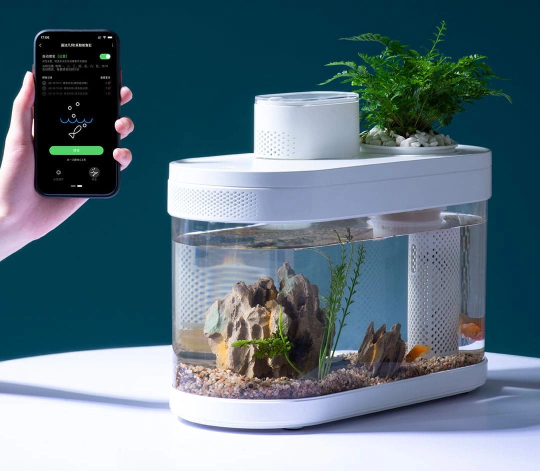 Купить Аквариум Xiaomi Descriptive Geometry C180 Smart Fish Tank Pro