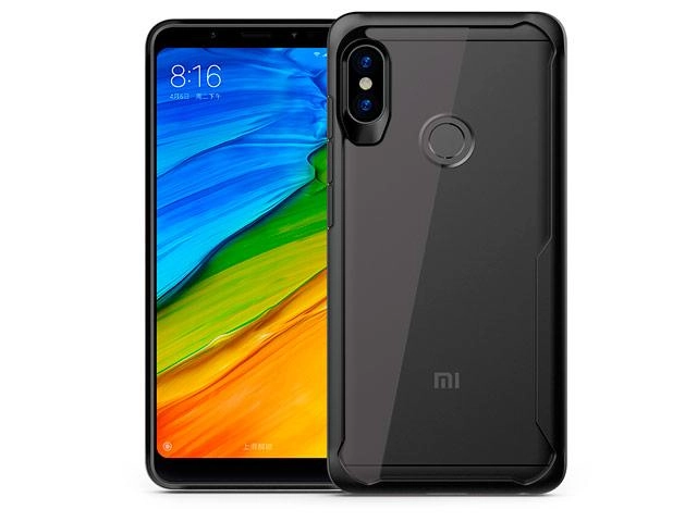 Фото Чехол Yotrix Shield для Xiaomi Mi 8 (черный. гелевый)