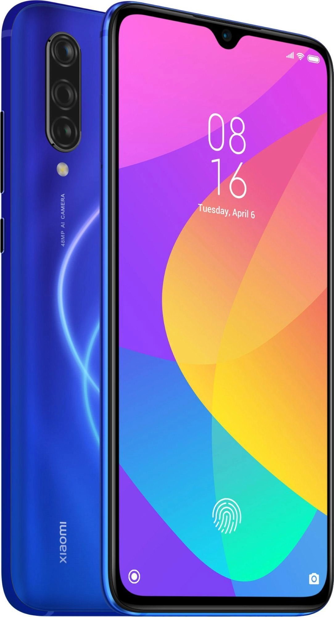 Картинка Смартфон Xiaomi Mi 9 Lite 6/64Gb Aurora Blue